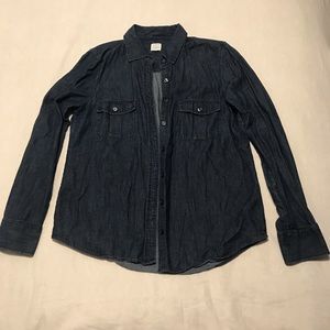 LAST CHANCE!! J Crew Chambray Denim Shirt